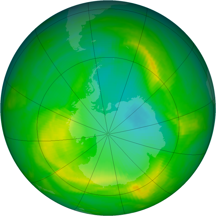 Ozone Map 1979-11-15